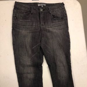 Wit and Wisdom grey jeans. Size 6.